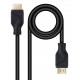 Nanocable Cable HDMI V2.1 8K@60Hz 48Gbps CCS, A/M-A/M, Negro, 0.5 m