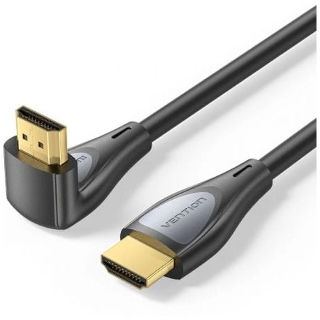 Cable HDMI 2.0 4K Acodado Vention ALQBG/ HDMI Macho - HDMI Macho/ 1.5m/ Negro