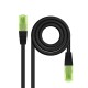 Nanocable Cable de Red Latiguillo RJ45 CAT.6 UTP AWG26 CCA, Negro, 5 m
