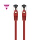 Nanocable Cable de Red Latiguillo Cat.8.1 2GHz LSZH SSTP AWG26, Rojo, 2 m