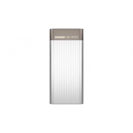 QNAP - QNAP USB 4 Type-C to 1 x 10GbE SFP+Network A Ethernet 10000 Mbit/s - QNA-UC10G1SF