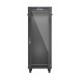Lanberg FF01-6032-12BL armario rack 32U Bastidor para instalación en suelo Negro