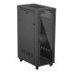 Lanberg FF01-6032-12BL armario rack 32U Bastidor para instalación en suelo Negro