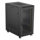 Lanberg FF01-6022-23B armario rack 22U Rack o bastidor independiente Negro