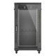 Lanberg FF01-6022-12B armario rack 22U Rack o bastidor independiente Negro