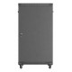 Lanberg FF01-6022-12B armario rack 22U Rack o bastidor independiente Negro