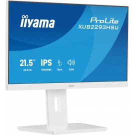 iiyama ProLite XUB2293HSU-W7 pantalla para PC 54,6 cm (21.5'') 1920 x 1080 Pixeles Full HD LED Blanco
