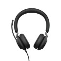 Jabra Evolve2 40 SE Auriculares Alámbrico Diadema Llamadas/Música USB Type-C / USB Type-A Negro