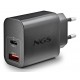 NGS ERA 30W BLACK Universal Negro Corriente alterna Carga rápida Interior