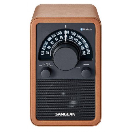 Sangean WR-15BT leather brown