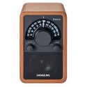 Sangean WR-15BT leather brown