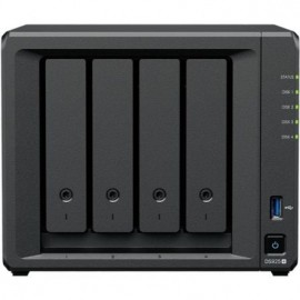 NAS Synology Diskstation DS925+/ 4 Bahías 3.5- 2.5/ 8GB DDR4/ Formato Torre