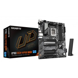 GIGABYTE B760 DS3H WIFI6E GEN5 Placa Base – Compatible con procesadores Intel Core