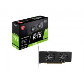 MSI GEFORCE RTX 3050 LP E 6G OC tarjeta gráfica NVIDIA 6 GB GDDR6
