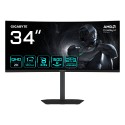 GIGABYTE GS34WQCA Monitor Gaming Curvo 34'' WQHD – 3440 x 1440, 1500R, 120Hz