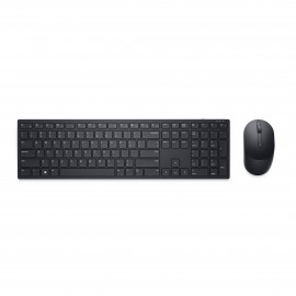 DELL - DELL KM5221W teclado Ratón incluido Oficina RF inalámbrico QWERTY Internacional de EE.UU. Negro - KM5221WBKB-INT