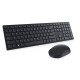 DELL - DELL KM5221W teclado Ratón incluido Oficina RF inalámbrico QWERTY Internacional de EE.UU. Negro - KM5221WBKB-INT