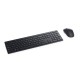 DELL - DELL KM5221W teclado Ratón incluido Oficina RF inalámbrico QWERTY Internacional de EE.UU. Negro - KM5221WBKB-INT