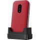 Doro Leva E22 7,11 cm (2.8'') 127,8 g Rojo, Blanco Característica del teléfono