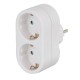 Hama 00121937 adaptador de enchufe eléctrico Tipo A Blanco