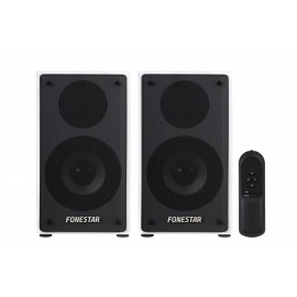 Fonestar CLASS-220B altavoz De 2 vías Negro, Blanco Alámbrico 20 W
