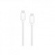 Cable usb tipo c oppo 1m -  macho - macho -  blanco