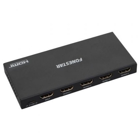 Duplicador Fonestar FO-22S4ED/ 4xHDMI Hembra - HDMI Macho