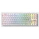 Krom NXKROMKLASS teclado Ratón incluido Juego USB QWERTY Inglés Blanco