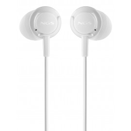 NGS CROSS DRIFT WHITE Auriculares Alámbrico Dentro de oído Llamadas/Música Blanco