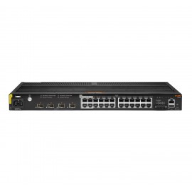 Hewlett Packard Enterprise Aruba 4100i Gestionado L2 Gigabit Ethernet (10/100/1000) Energía sobre Ethernet (PoE) 1U Negro
