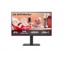 LG 27BA65QB-B.AEU pantalla para PC 68,6 cm (27'') 2560 x 1440 Pixeles Wide Quad HD LED Negro