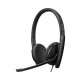Lenovo 4XD1M39028 auricular y casco Auriculares Alámbrico Diadema USB Tipo C Negro