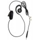 Zebra HDST-35MM-PTT1-02 auricular y casco Auriculares Alámbrico Dentro de oído Oficina/Centro de llamadas Negro