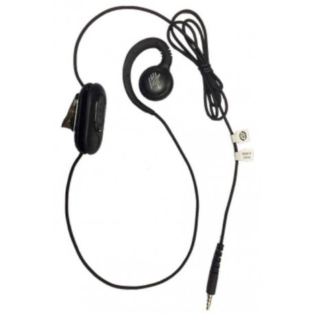 Zebra HDST-35MM-PTT1-02 auricular y casco Auriculares Alámbrico Dentro de oído Oficina/Centro de llamadas Negro