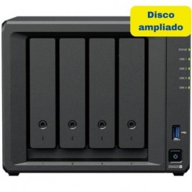 NAS Synology Diskstation DS425+/ 4 Bahías 3.5- 2.5/ 2GB DDR4/ 16TB/ Formato Torre