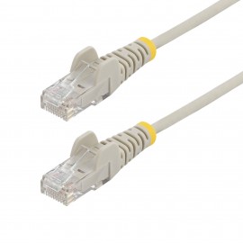 STARTECH.COM - StarTech.com Cable de Red Ethernet CAT6 Delgado sin Enganches Gris