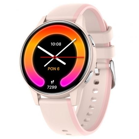 Forever Smartwatch IGo Watch 4 JW-600 Notificaciones/ Frecuencia Cardiaca/ Rosa