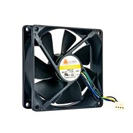 QNAP FAN-9CM-T01 ventilador de PC Universal 9,2 cm Negro