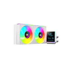 REFRIGERACION LIQUIDA FRGB ML-LCD PRO 240 BLANCO MARS GAMING