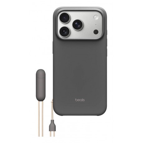 Apple MGY74LL/A funda para teléfono móvil 16 cm (6.3'') Granito, Gris