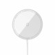 Baseus Simple Mini3 Teléfono móvil, Smartphone Blanco USB Cargador inalámbrico Interior