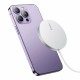 Baseus Simple Mini3 Teléfono móvil, Smartphone Blanco USB Cargador inalámbrico Interior