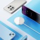 Baseus Simple Mini3 Teléfono móvil, Smartphone Blanco USB Cargador inalámbrico Interior