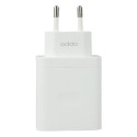 Cargador oppo supervooc 33w usb tipo a blanco