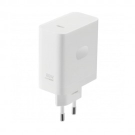 Cargador one plus supervoc 80w usb tipo c blanco