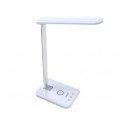 LÁMPARA LED+BASE CARGA QI COOL FOLD BLANCO