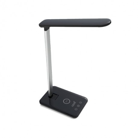 LÁMPARA LED+BASE CARGA QI COOL FOLD NEGRO