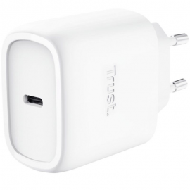 CARGADOR PARED/VIAJE USB-C 45W MAXO BLANCO TRUST
