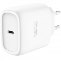 CARGADOR PARED/VIAJE USB-C 45W MAXO BLANCO TRUST