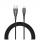 VEGER VG-V104 cable USB USB 2.0 1,2 m USB C Negro
